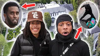 Sneaking Into Diddy's Mansion W/ Famous Richard Gone Wrong *Fight Broke Out*