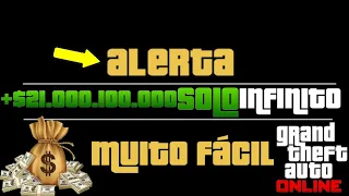 SAIU! Glitch de dinheiro Solo no gta 5 online sem ter Precisar de quase NADA muito fácil