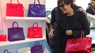 Kylie Jenner Shows Off Mom Kris Jenner's Birkin Bag Collection