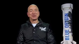 Jeff Bezos on launching first fully reusable space rocket