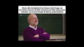 Würden Sie etwas spenden, Herr Harald Lesch?