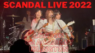 Scandal Live 2022 at O2 Academy Islington of London (24 Sep 2022) #Scandal