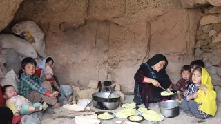 Heart breaking and hard life in a Cave | Life like 2000 Years Ago | Village life in Afghanistan