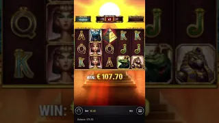 Legacy Of Egypt : 20 Free Spins & 71 Respins x2 (0.60€ BET)