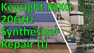 TSP #211 - Keysight 20GHz MXG Analog RF Signal Generator Teardown, Repair & Analysis (Part 1)