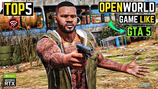 Top 5 New Open World Games Like GTA 5 For Android | Best GTA 5 Like Games For Android High Graphics