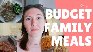 3 Budget family meals - Under 50p per head!
