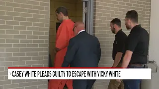 Casey White pleads guilty to escape with Vicky White, murder charge dismissed