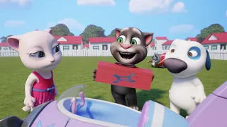 Tom perdió el regalo de Angela | Cortos de Talking Tom | Dibujos animados | WildBrain Niños