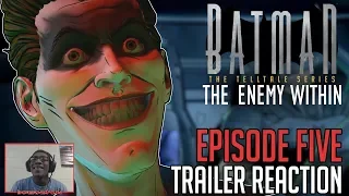 Batman: The Enemy Within | Episode 5 "Same Stitch" - "Vigilante" Trailer Reaction