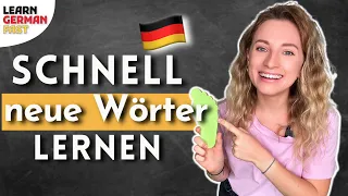 SO lernst DU neue VOKABELN 📚🇩🇪 (Deutsch einfach lernen) // Learn German Fast