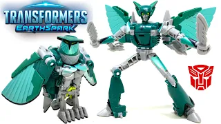 Transformers EARTHSPARK Deluxe Class NIGHTSHADE & DR MERIDIAN MANDROID BAF Review