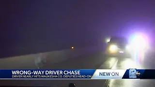 Wrong way driver caught on video