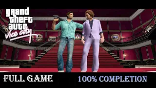 GTA Vice City Full Game - Special Edition Walkthrough - 100% Completion No Commentary (1080P 60FPS)