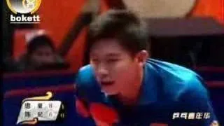 2006乒乓嘉年華 陳玘 (Chen Qi)vs 唐童 (讓八分)