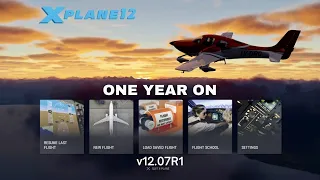 X-PLANE 12.07R1 ONE YEAR ON | AutoOrtho V6.0 & X-World V3.0