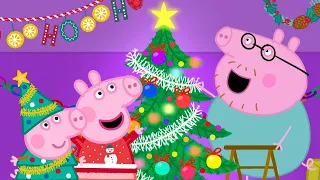 Peppa Pig Official Channel 🎄 Putting up Christmas Tree with Peppa Pig