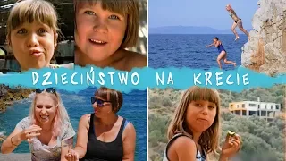 Moje dzieciństwo na Krecie + stare rodzinne filmy z mamą! - Smakuj Życie #2