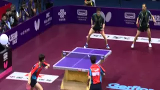 WTTC 2015 Suzhou – Men’s Doubles Quarter Finals – Lee Sangsu KOR   Seo Hyundeok KOR vs  Matsumoto Ca