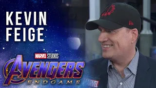 Kevin Feige talks the expansive MCU LIVE at the Avengers: Endgame Premiere