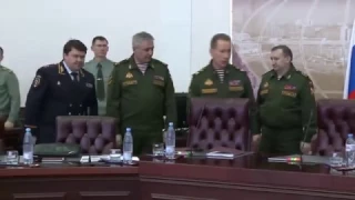Генерал армии Виктор Золотов провел оперативное совещание руководящего состава Р