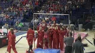 4K Gymnastics 2020 AWIR IowaState Converse Bars