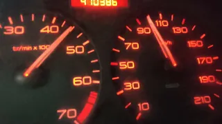 Peugeot 206 1.4 75 Ch acceleration de 0 à 100km/h en 11 Seconds