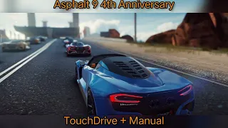 ASPHALT 9 4th Anniversary | Hennessey Venom F5 Special Event | TouchDrive + Manual Runs