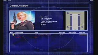 C&C Generals Zero Hour AOD (1 player only) '2 player we against the world'