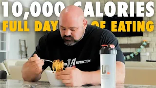 FULL DAY OF EATING TO BE THE STRONGEST MAN ON EARTH | 10,432 CALORIES