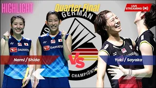 Nami Matsuyama/Chiharu Shida vs Yuki Fukushima/Sayaka Hirota  - Yonex German Open 2023 Badminton