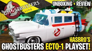 Hasbro's NEW Ghostbusters Afterlife Ecto-1 Playset (unboxing + review)