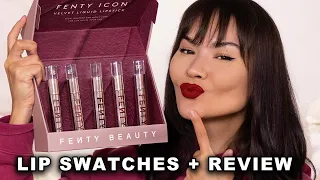 See Why Everyone Is Going Crazy Over Fenty Icon Velvet Lipsticks! SWATCHES | Maryam Maquillage