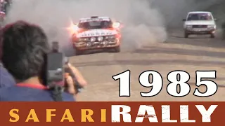 1985 Safari Rally | Group B cars in Kenya | WRC History
