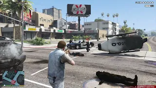 GTA 5 - Cluckin' Bell Shootout + Six Star Escape