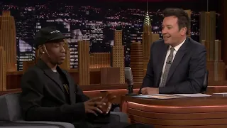 Travis Scott has a laugh