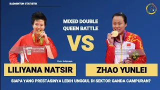 ATHLETE COMPARISON : LILIYANA NATSIR VS ZHAO YUNLEI