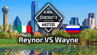 FUN! Reynor VS Wayne PZvZ ESL Masters Spring Europe polski komentarz