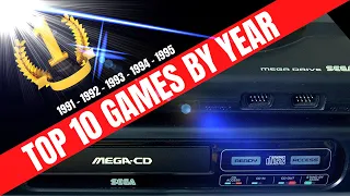 TOP 10 Sega / Mega CD games BY YEAR