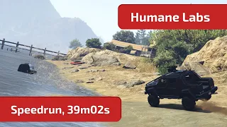 GTA Online - Humane Labs (Speedrun, 39m02s / 27m23s) World Record