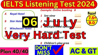 25 May & 01 June 2024 IELTS LISTENING PRACTICE TEST 2024 WITH ANSWERS | IELTS | BC & IDP