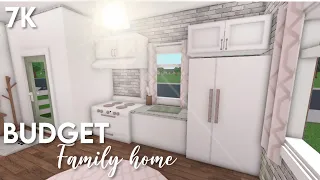 7k No-Gamepass Budget Home | Bloxburg ROBLOX speedbuild