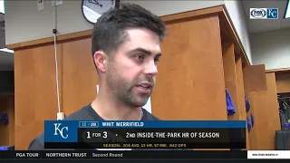 Merrifield on his inside-the-park homer: 'They're exhausting'