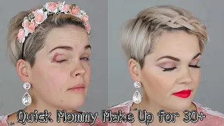Quick 30+ Mommy Make up | schnelles 30+ Make up
