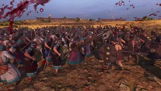 Total War Pharaoh: The Sea Peoples - Sherden - Battle Of Adana (No commentary)