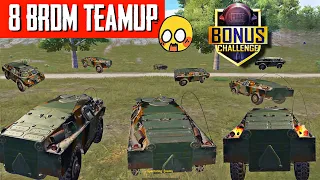 7-8 BRDM TEAMUP IN 1 SOLO BONUS CHALLENGE MATCH 🥱CHEATER | #mekzonegaming PUBG MOBILE