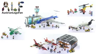 All Lego City Airport Sets 2016 - Lego Speed Build Review