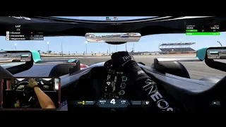 My setting of Thrustmaster T150 Pro with F1 2021 Ultrawide 21:9 Gameplay