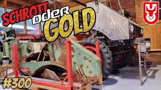 Reste nach dem Aufbau  | Schrott oder Gold ? Mercedes Oldtimer Unimog Restoration - #Vlog 300