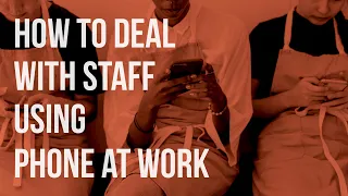 How To Deal With Staff Using Phone At Work: LIVE Conflict Resolution Training 🔥